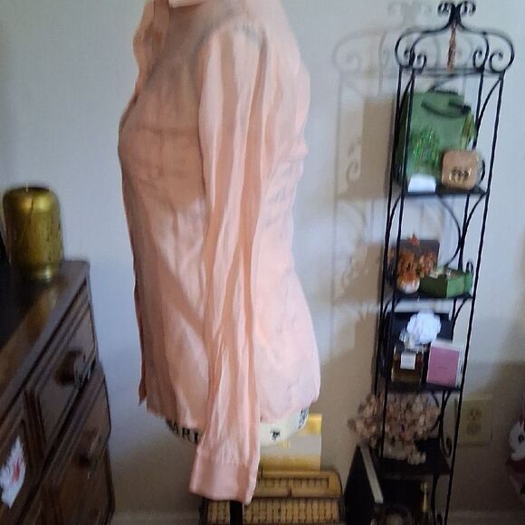 Vintage Guess Y2k Light Pink Button-Down Shirt for Women XS - Picture 3 of 9